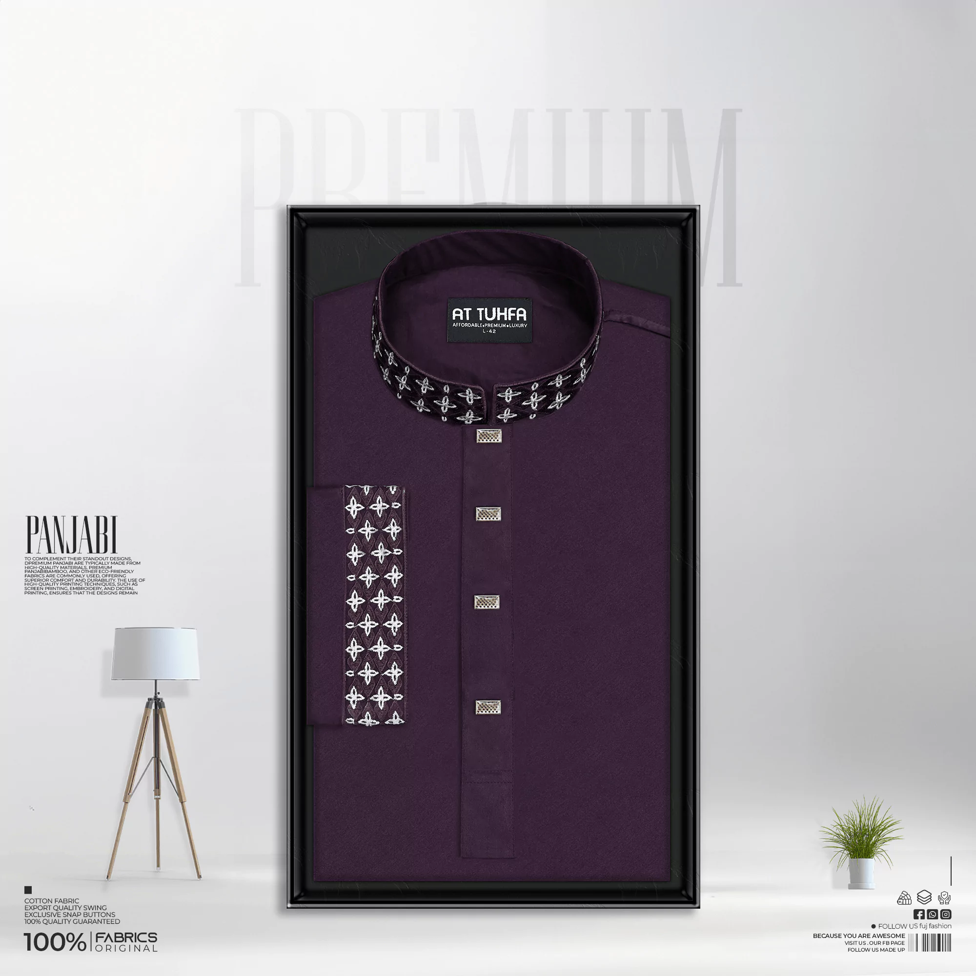 Luxury Embroidery Panjabi