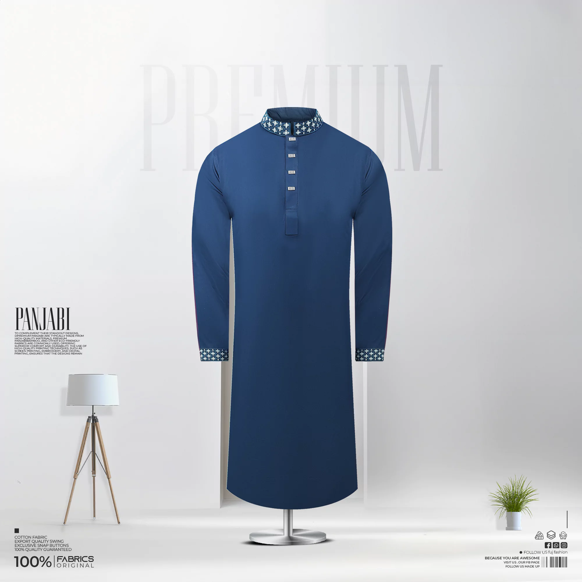 Luxury Embroidery Panjabi - Image 2