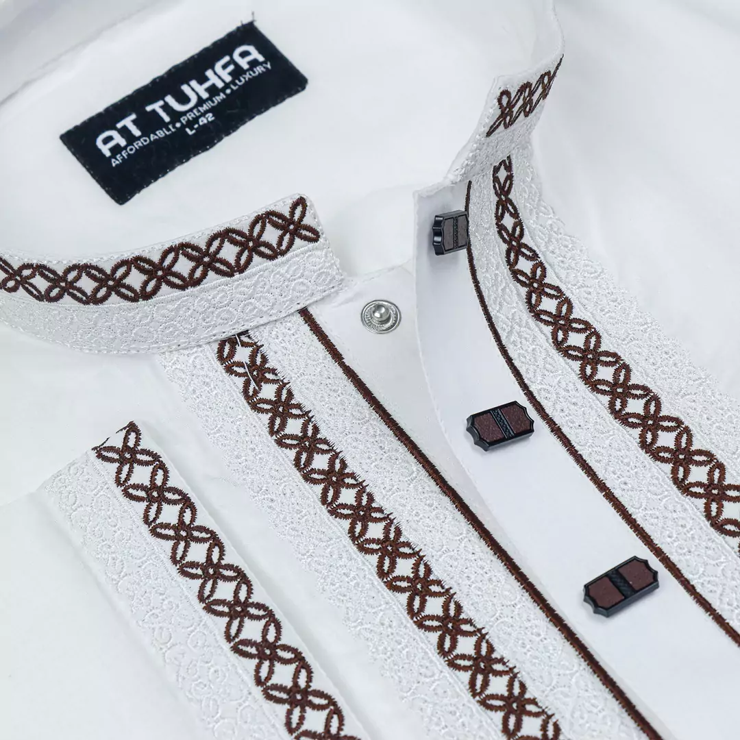 Dhuti Embroidery Panjabi - Image 2