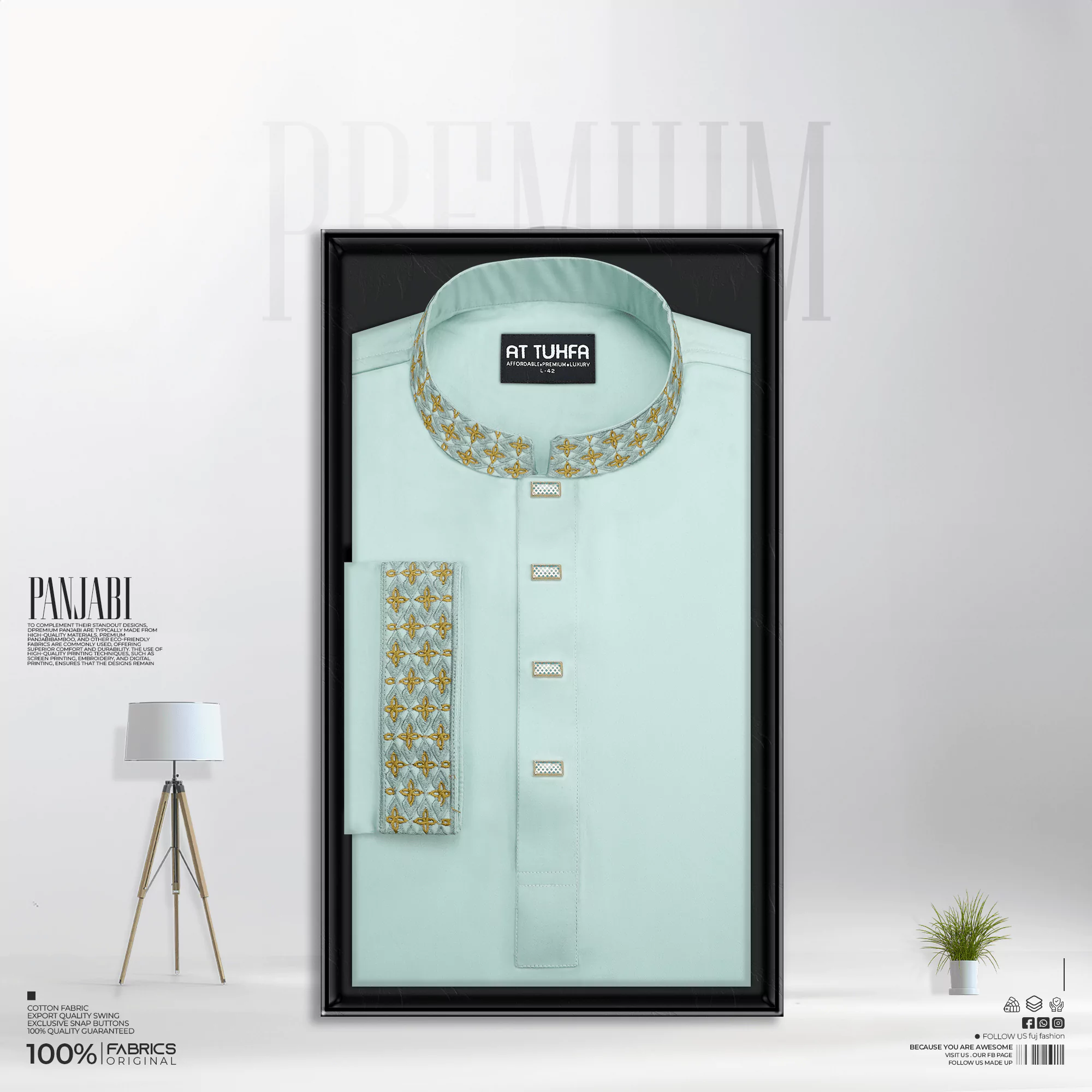 Luxury Embroidery Panjabi