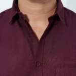 3 Pis Shirt Combo - Purple, Sky, Navy - Image 4