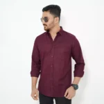3 Pis Shirt Combo - Purple, Sky, Navy - Image 2
